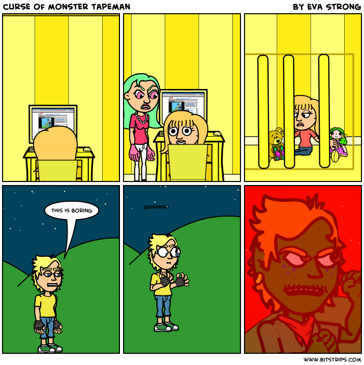 curse of monster tapeman