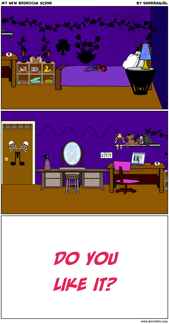 My New Bedroom Scene