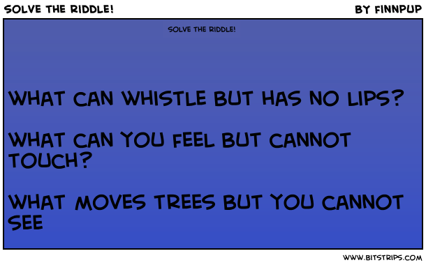 solve the riddle!
