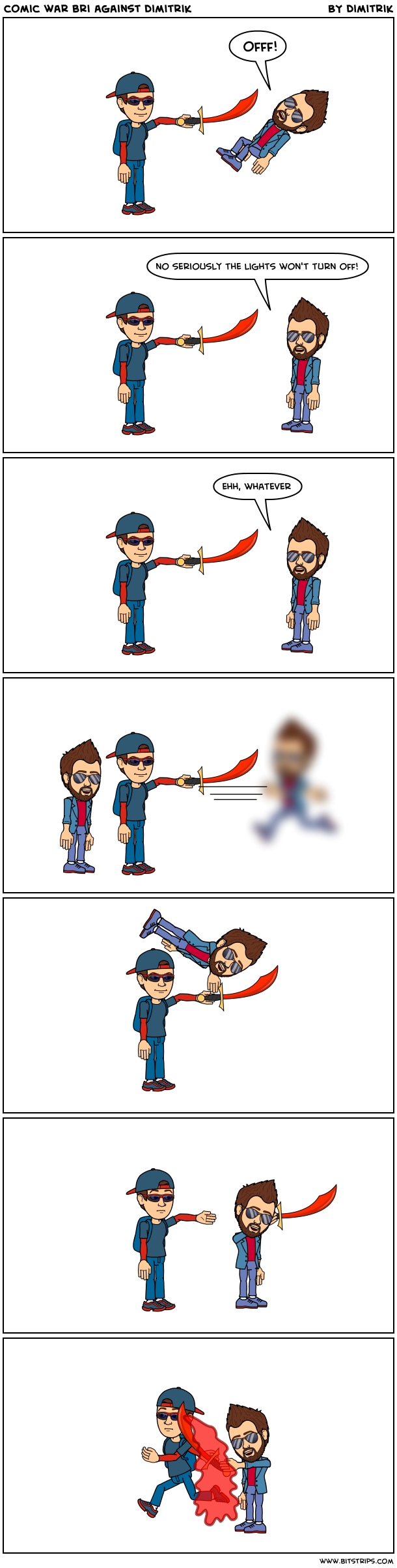 comic war bri against dimitrik