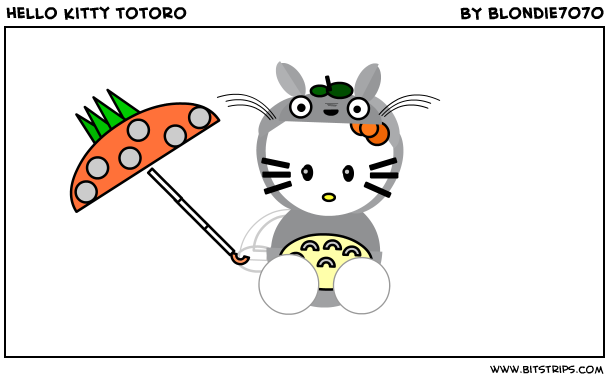 hello kitty totoro