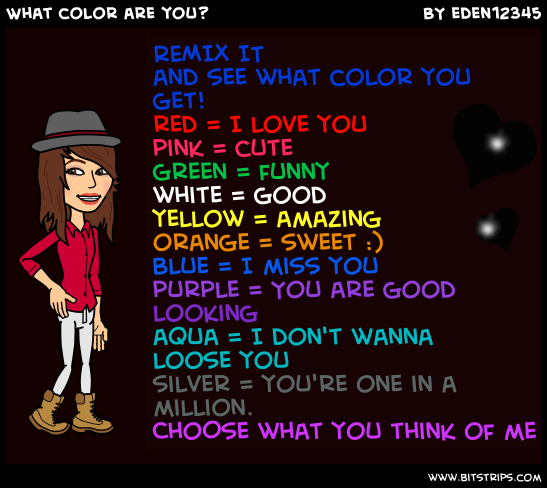 What color are you?