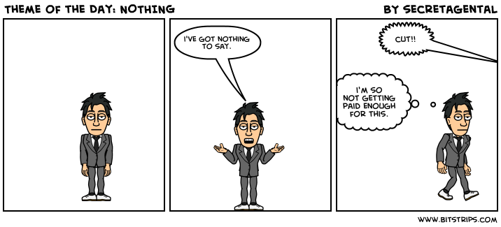Theme of the Day: NOTHING