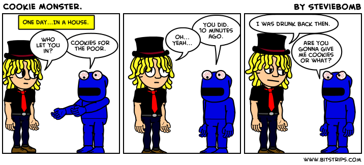 Cookie Monster.
