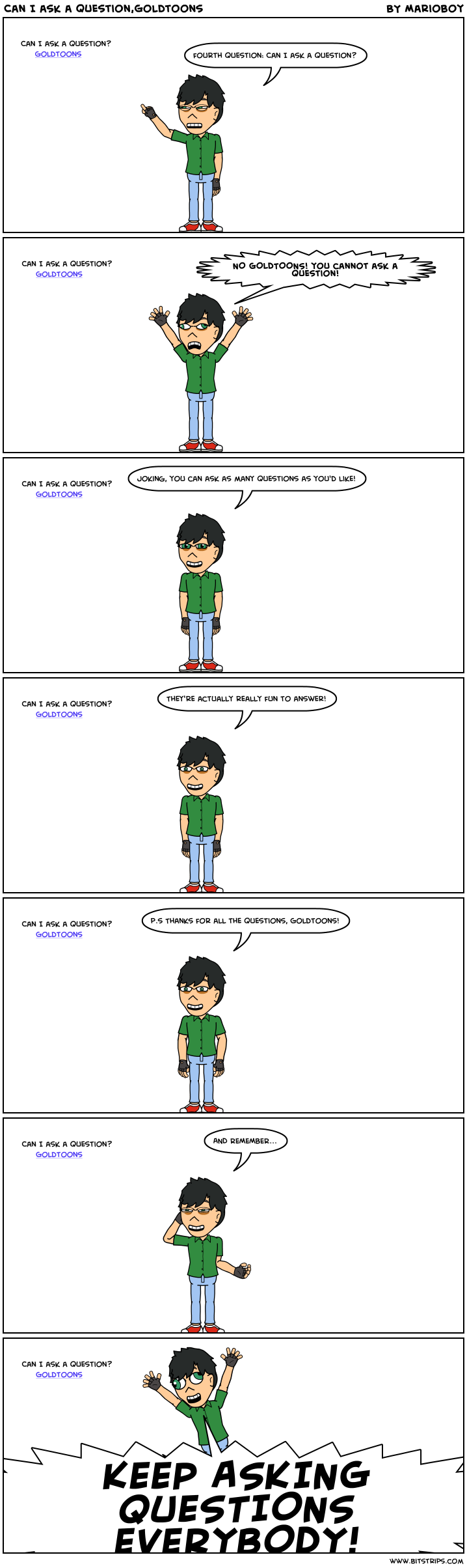 Can I ask a question,Goldtoons