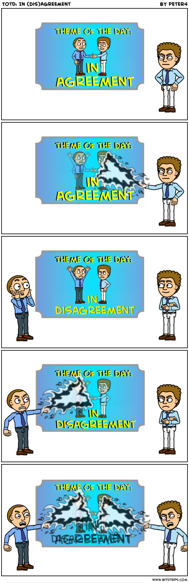 TotD: In (dis)Agreement