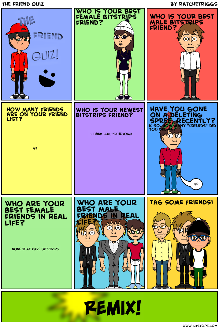 The Friend Quiz