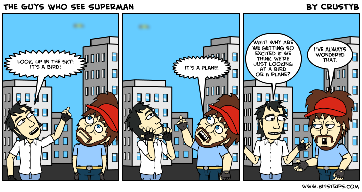 The Guys Who See Superman