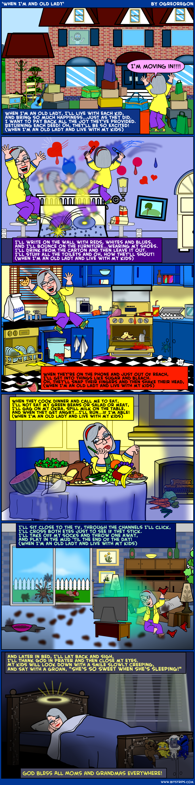 'When I'm and old lady'