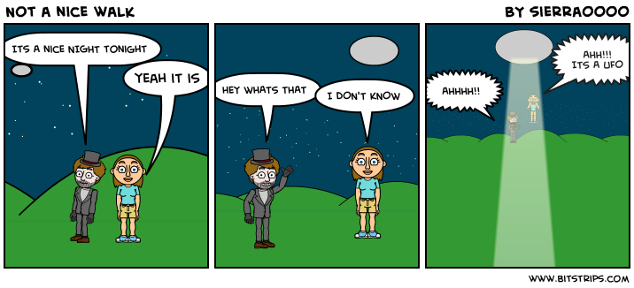 Not a nice walk