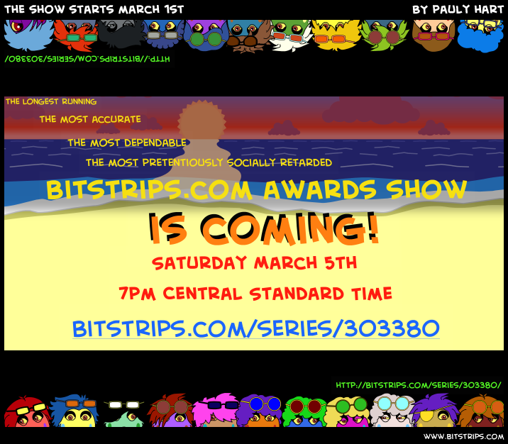 the show starts march 1st