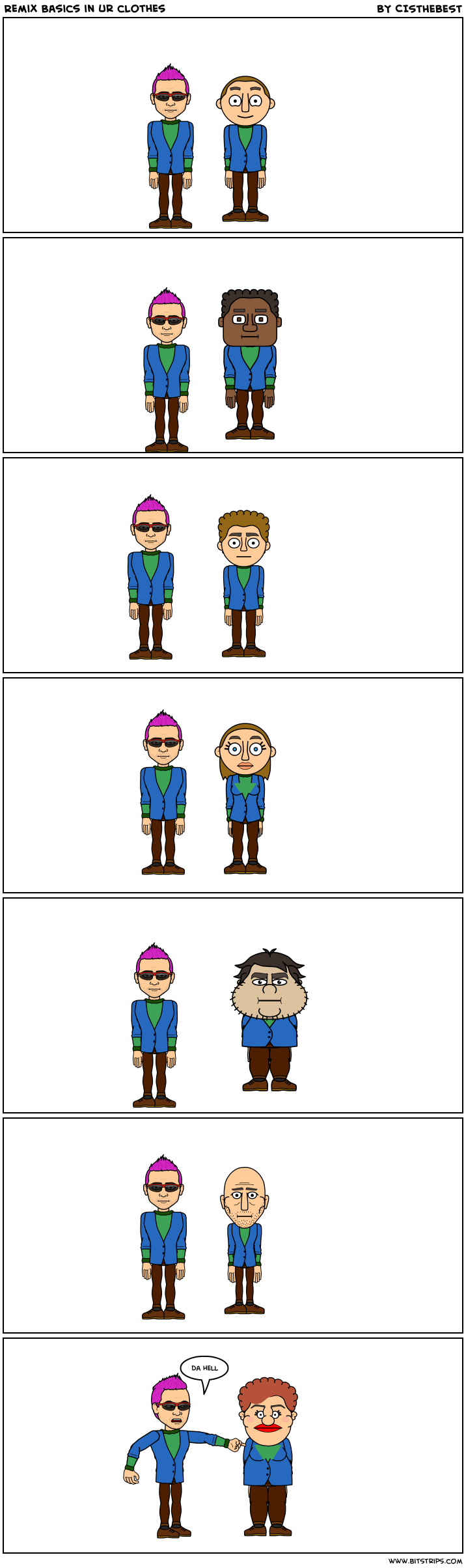 Remix Basics in ur clothes