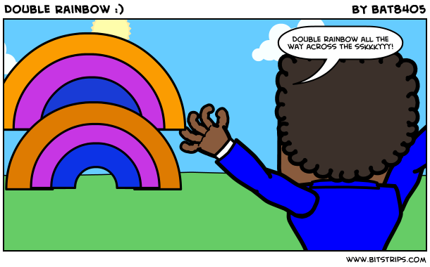 Double Rainbow :)