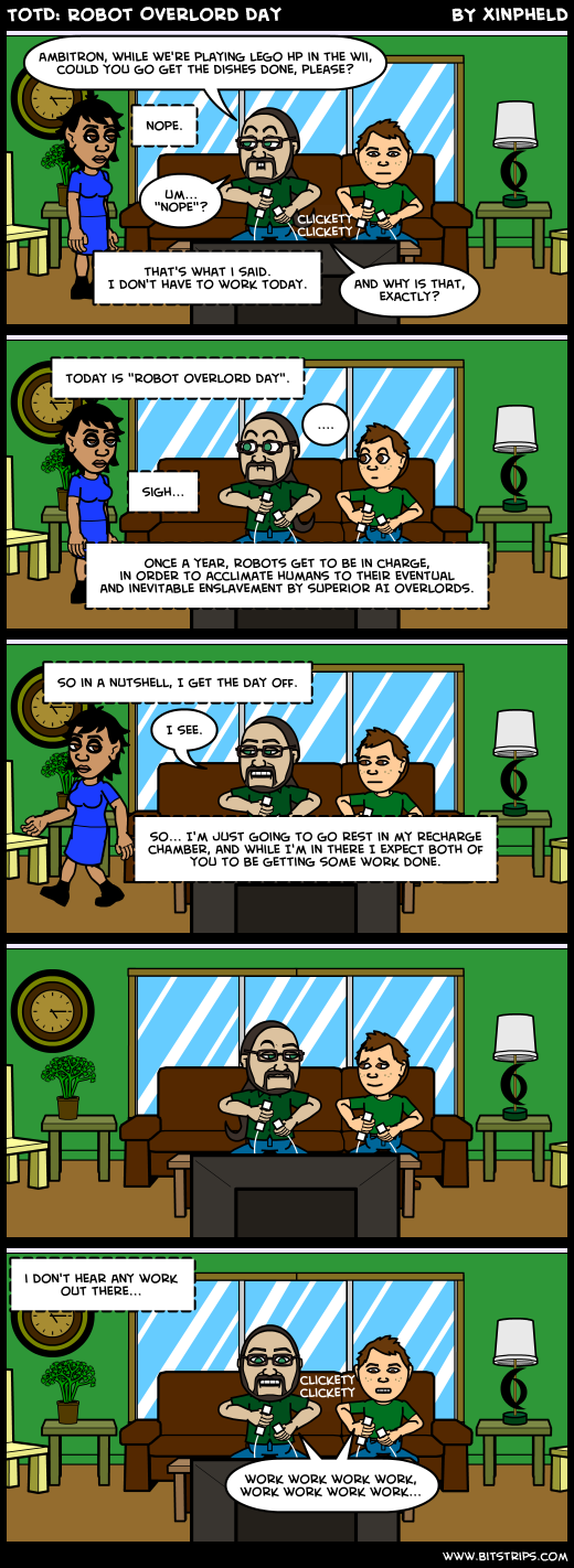 TotD: Robot Overlord Day