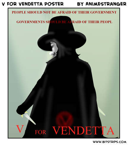 V For Vendetta Poster