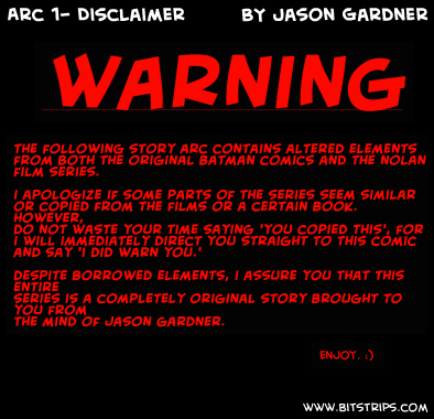 Arc 1- Disclaimer