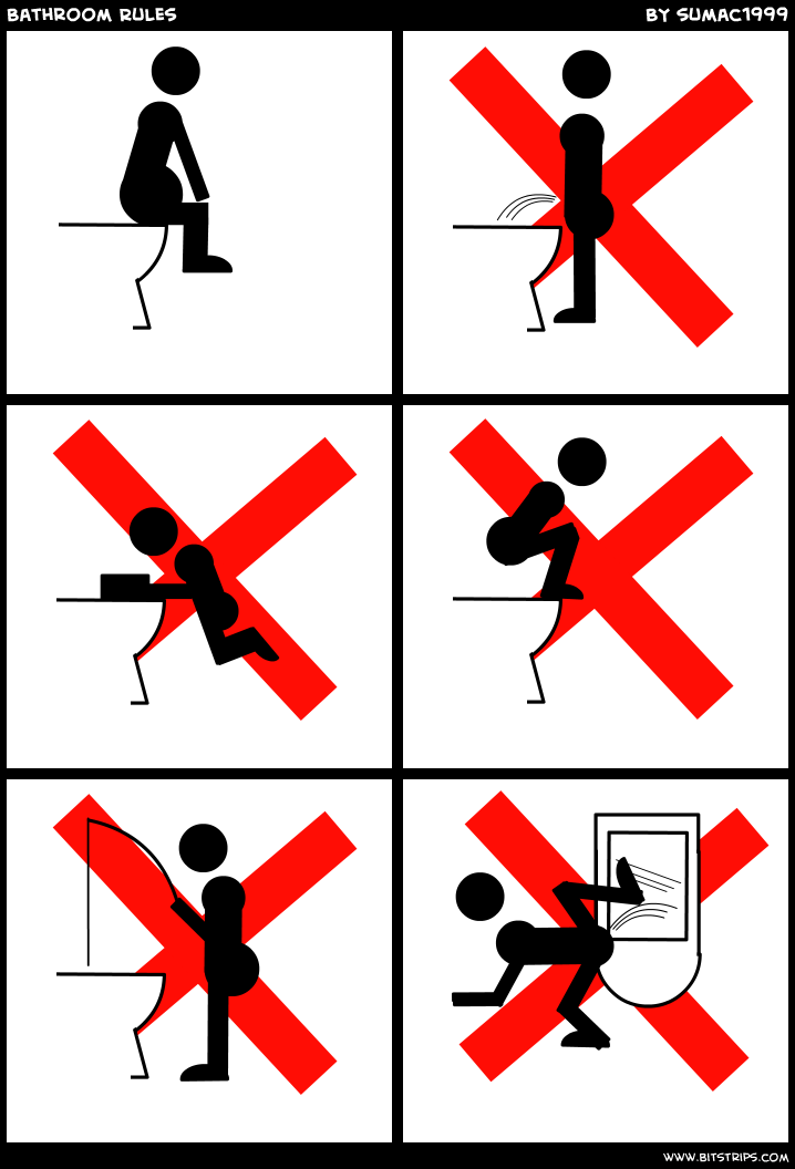 Bathroom Rules