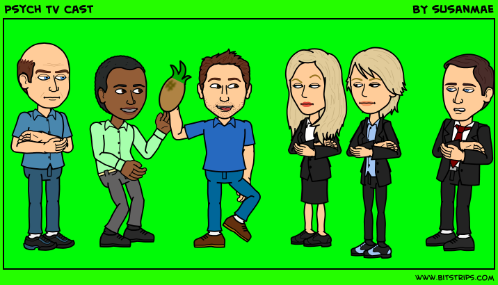 Psych TV cast
