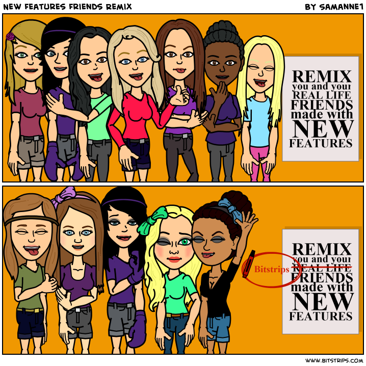 New Features Friends Remix