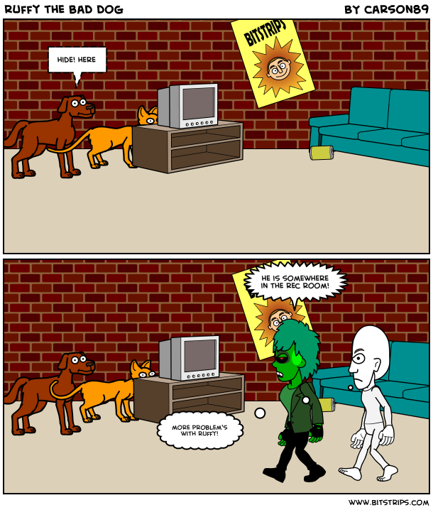 ruffy the bad dog
