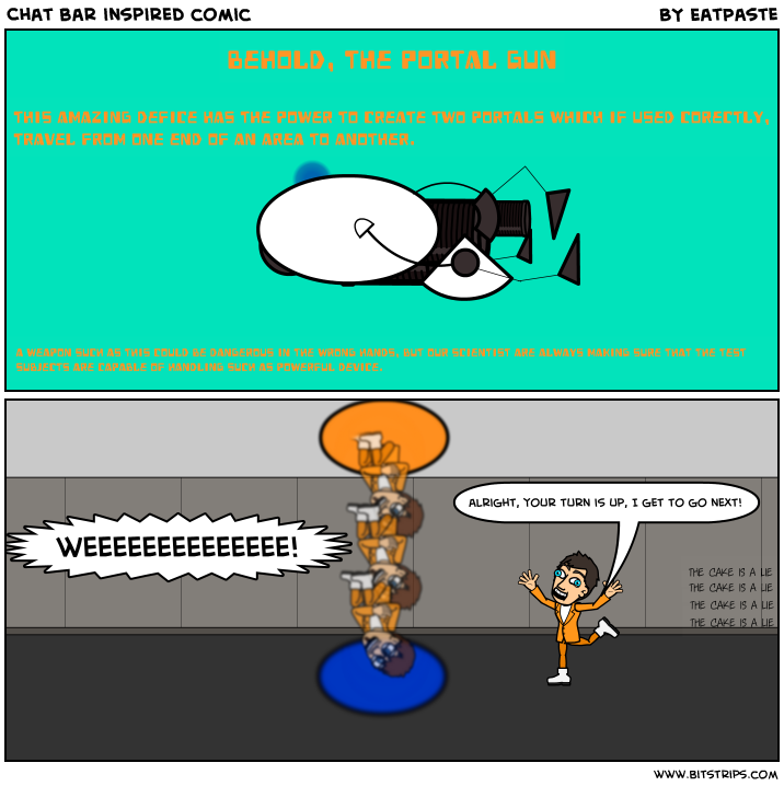 Chat bar inspired comic