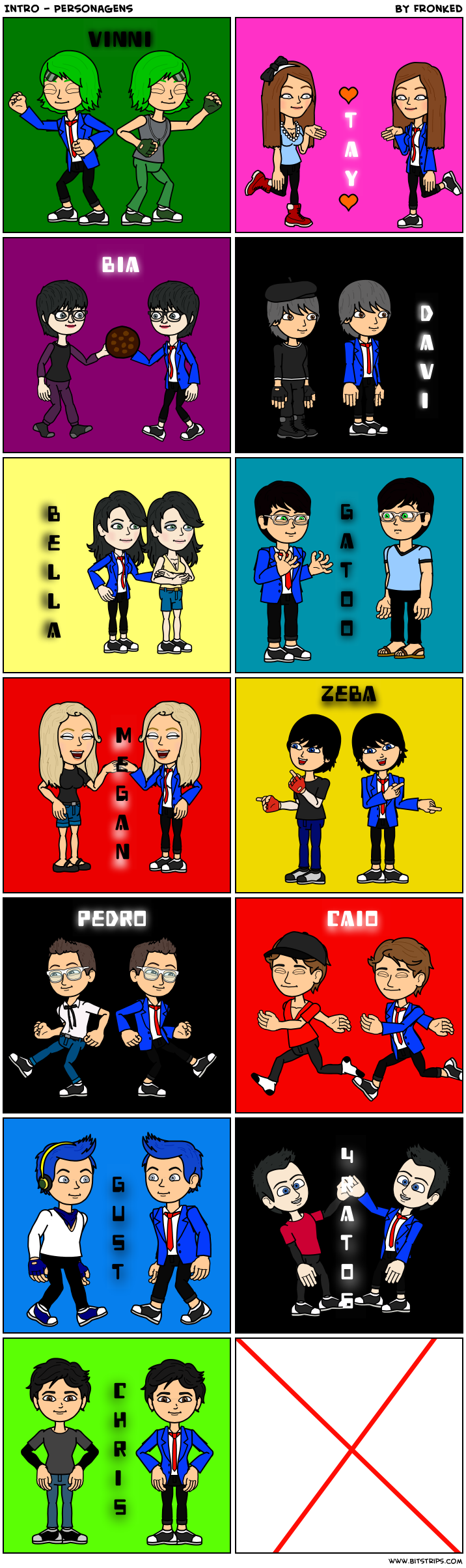 Intro - Personagens