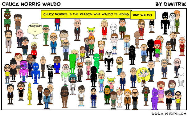Chuck Norris Waldo