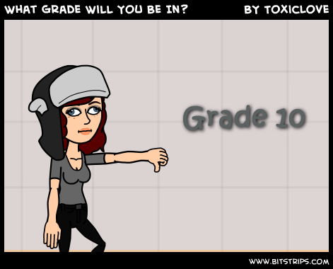 What Grade Will You Be In?