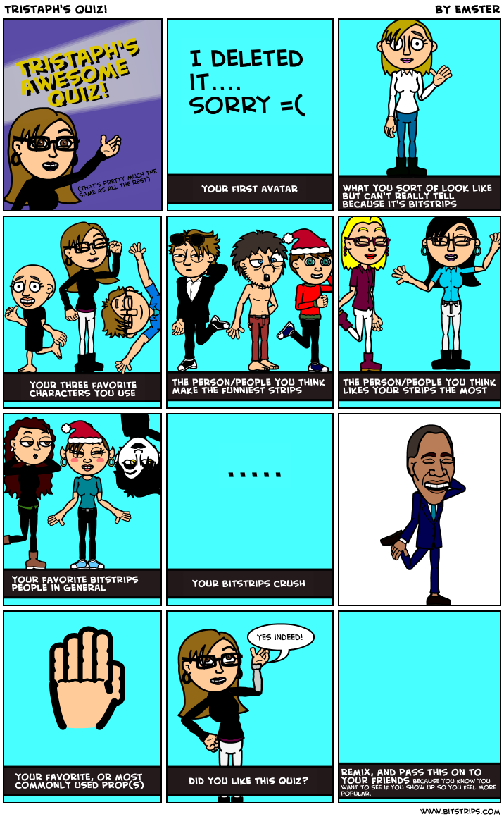 Tristaph's Quiz!