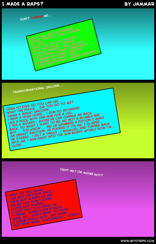 I Made a Raps?