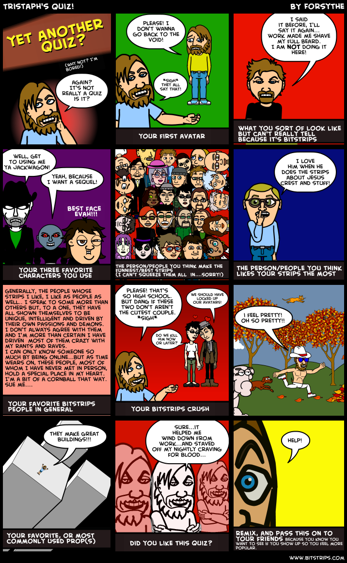 Tristaph's Quiz!