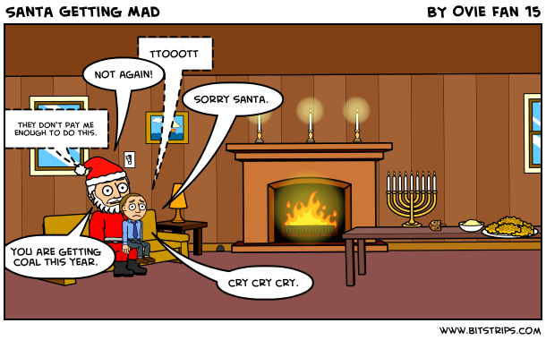 Santa Getting Mad