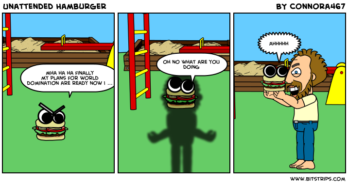 Unattended Hamburger