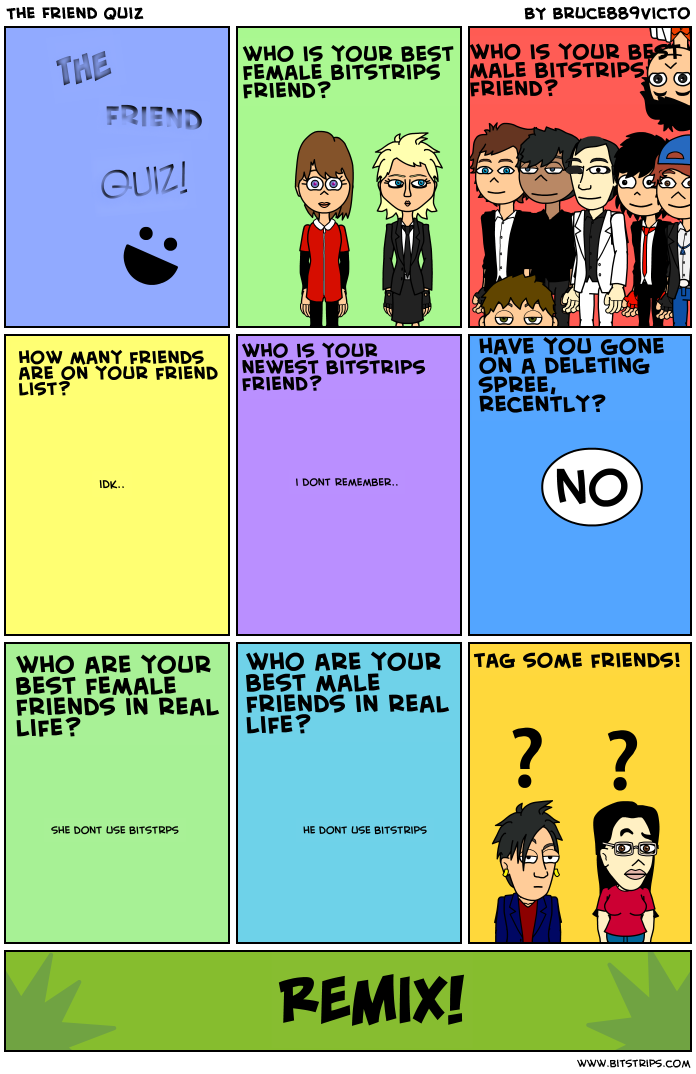 The Friend Quiz