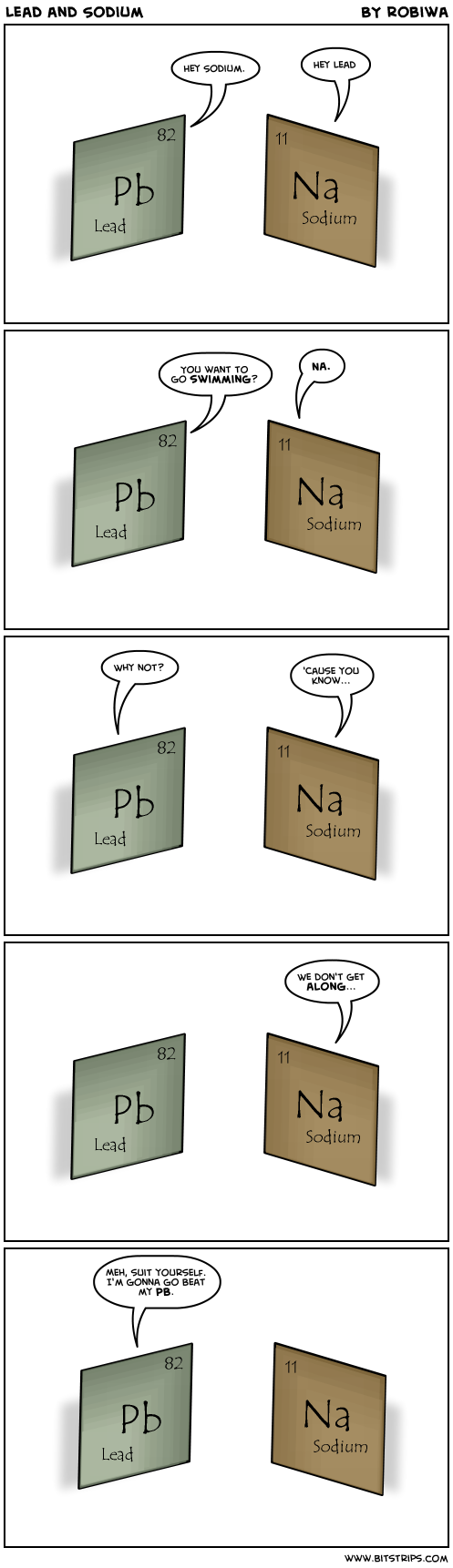 Lead and Sodium