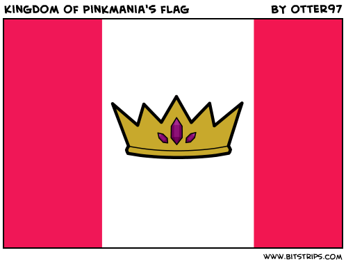 Kingdom of Pinkmania's flag