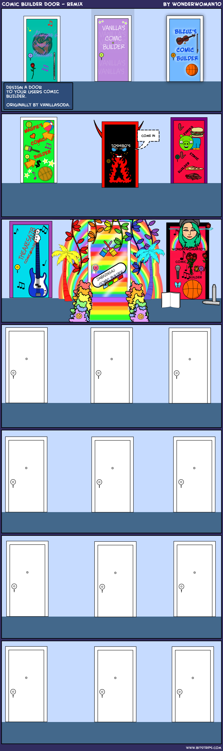 Comic Builder Door - Remix