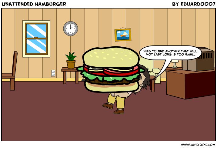 Unattended Hamburger