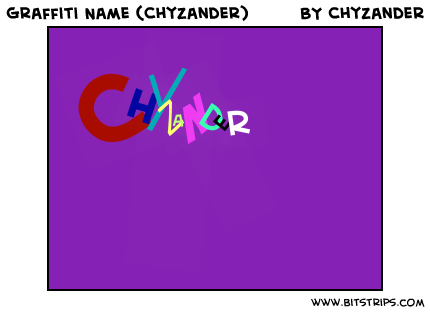 Graffiti Name (Chyzander) 