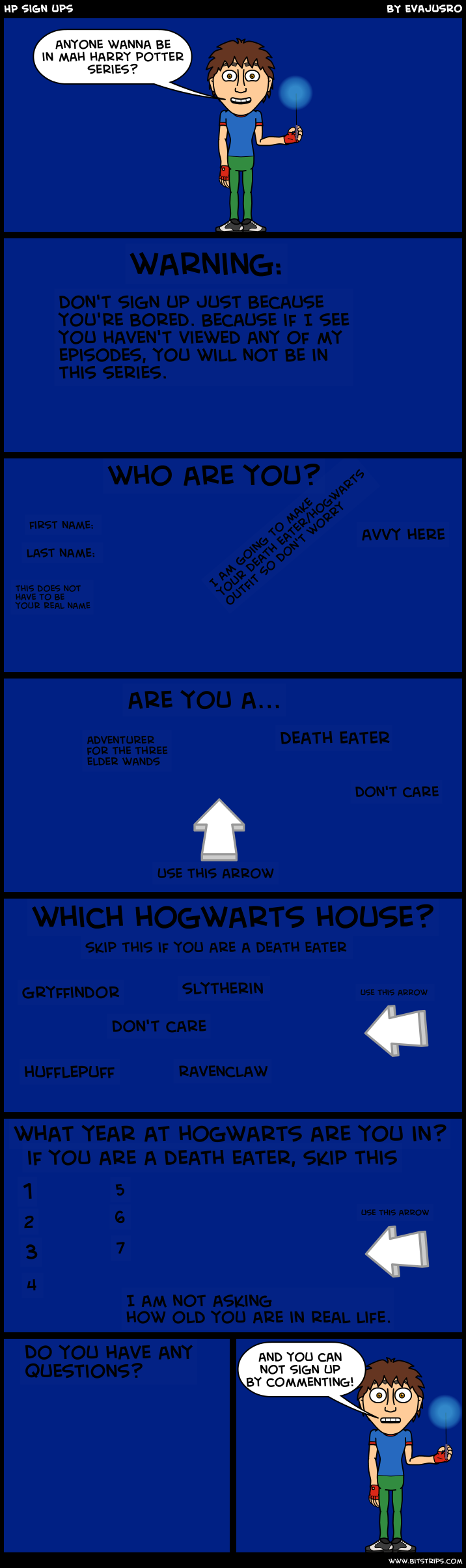 HP sign ups