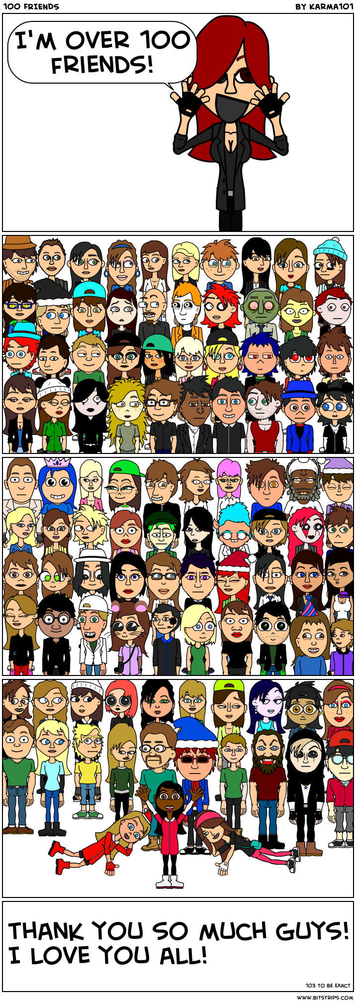100 FRIENDS