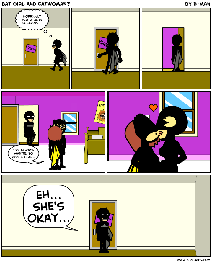 Bat Girl and Catwoman?