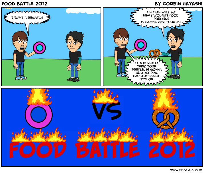 Food Battle 2012 Bitstrips