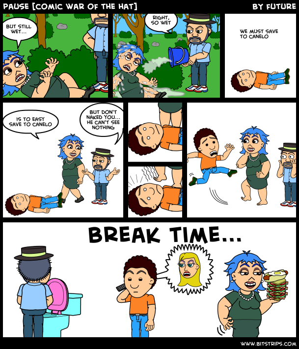 pause [comic war of the hat]