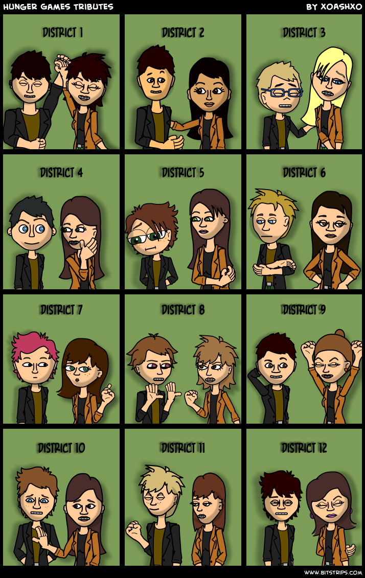 Hunger Games Tributes
