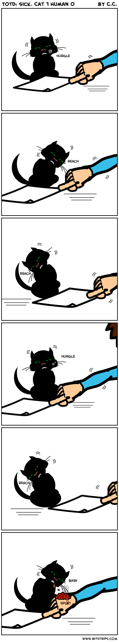 TotD: Sick. Cat 1 Human 0