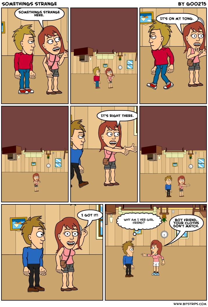 Somethings strange