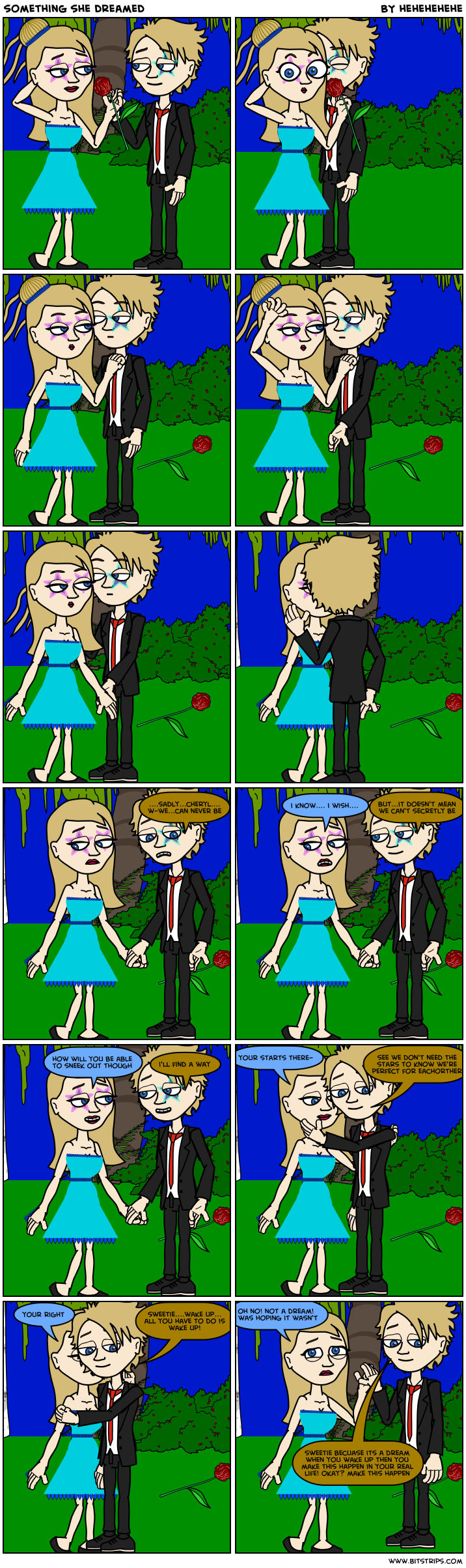 something she dreamed