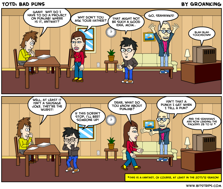 TotD: Bad Puns