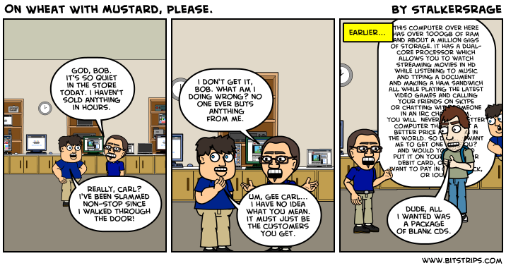 On Wheat With Mustard, Please.